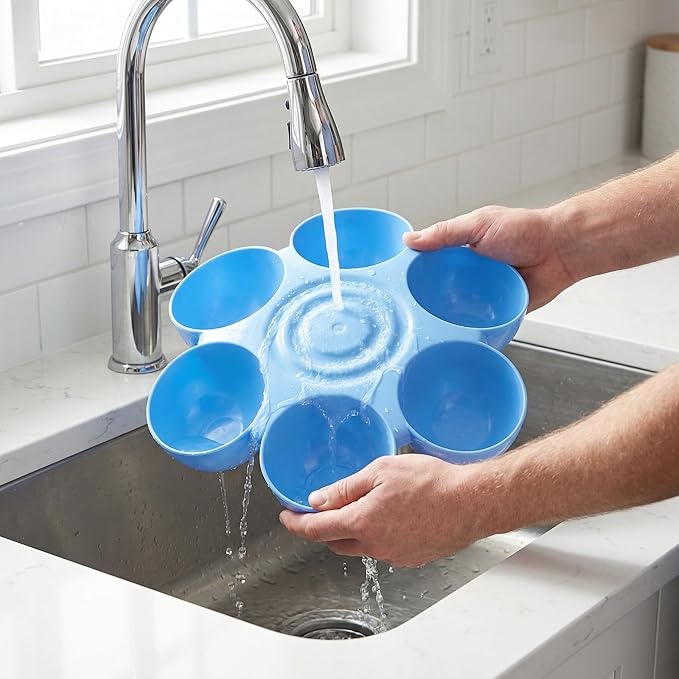 PRETYZOOM Flower-Shaped Pet Feeding Bowl Multifunctional Puppy Treats Holder - Image 4
