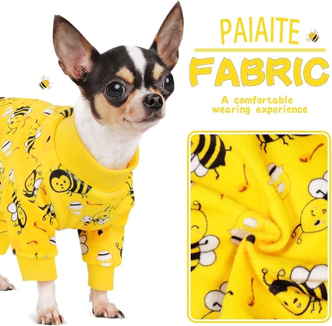 Paiaite Dog Pajamas Onesie: Comfortable Four-Legged Apparel - Image 5