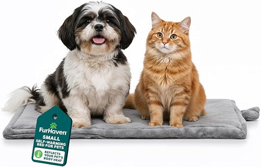 FurHaven ThermaNAP Self Warming Cat Mat, Dog Bed by FurHaven
