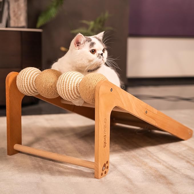 CHEERHOME PETS Sisal Cat Scratcher Ramp - Image 8