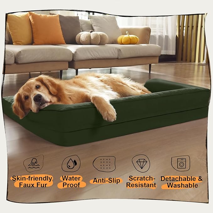 Large Dog Bed Orthopedic Washable - Image 6