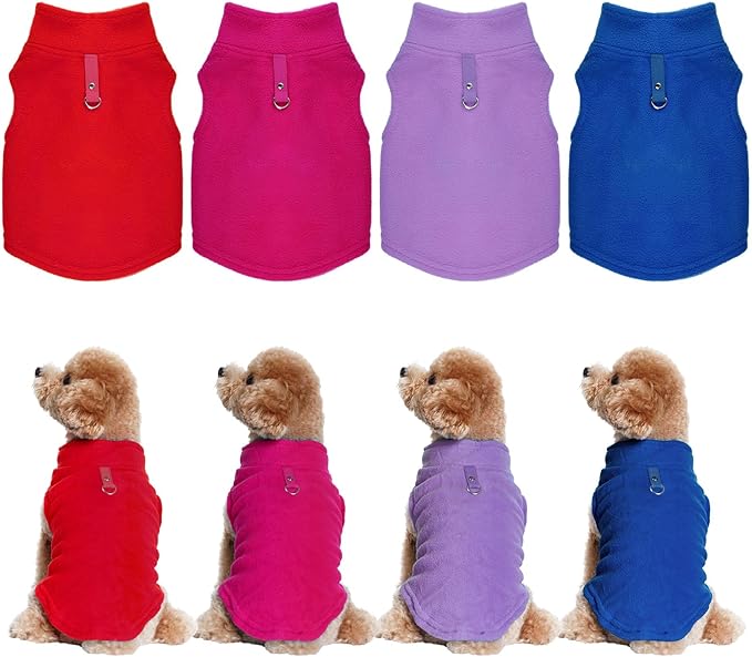 Rbenxia 4 Piece of Rose Red Dog Sweater - Image 2