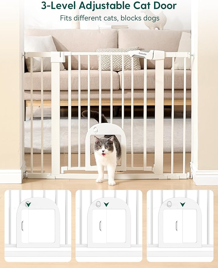 Babelio 36" Tall Upgraded Baby Gate - Image 3
