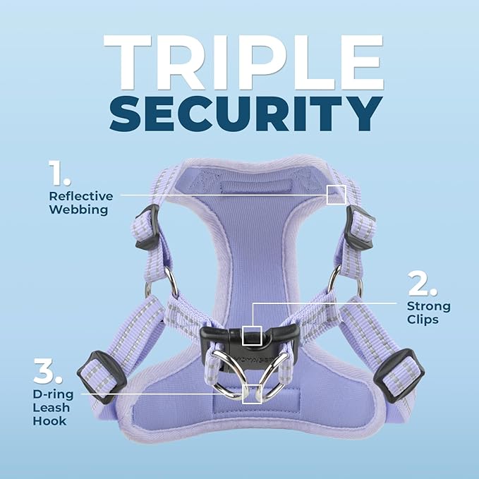 Best Pet Supplies Voyager Adjustable Step-in Flex Breathable Mesh Dog Harness - Image 5