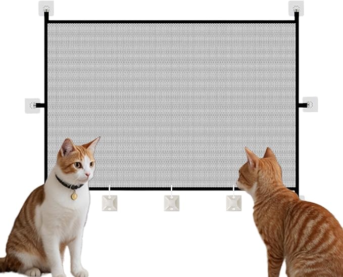 Dog Gate Indoor, Dog Gate for Stairs, Pet Gate Indoor, Mesh Pet Gate for by Unknown