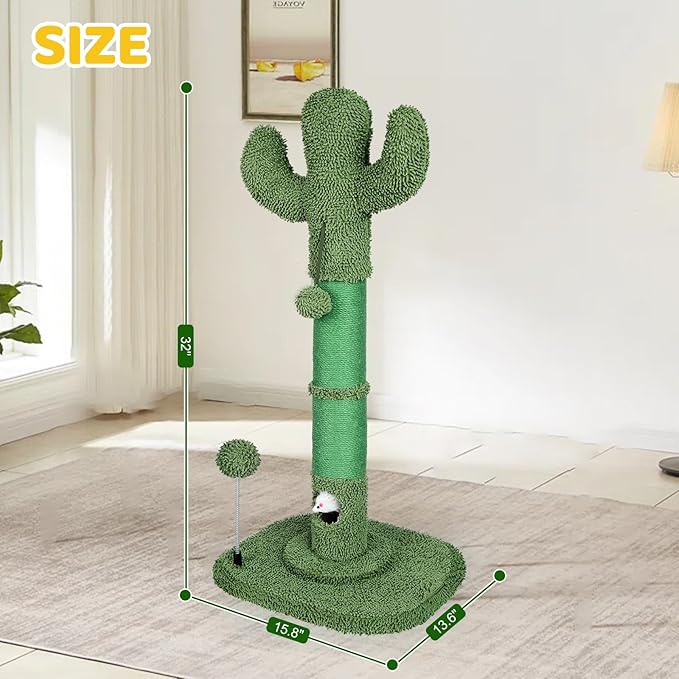 Tall Cat Scratching Post for Indoor Cats Adults, Cat Scratch Post - Image 5