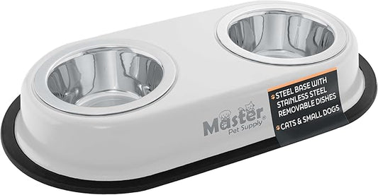 Master Pet Supply Double Dog Bowls Set by MasterPetSupply