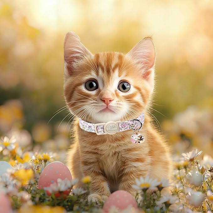 2 Pack Easter Cat Collars - Image 6