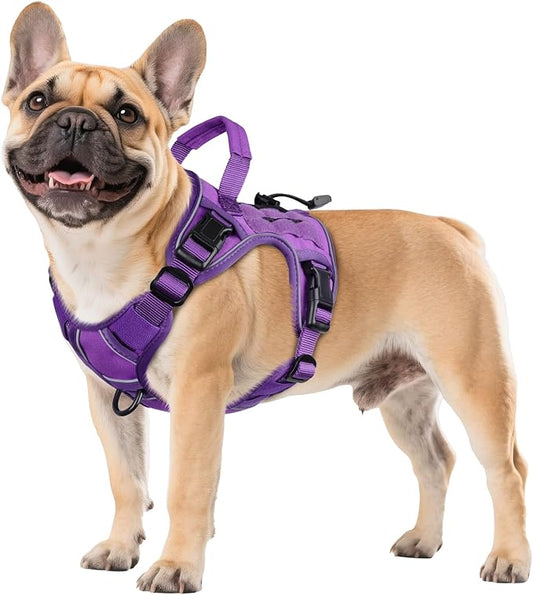 WINGOIN Purple Tactical Dog Harness by WINGOIN