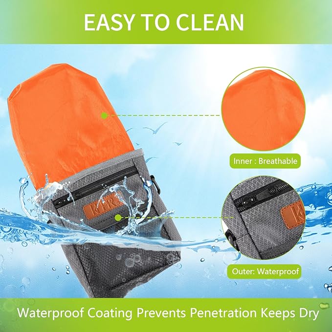 Dog Treat Training Pouch Easily Carries Pet Toys Kibble, Treats Built-in Poop - Image 6