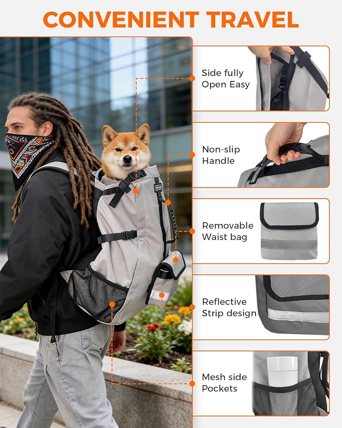 Dog Backpack Carrier for Medium Dogs - Image 7