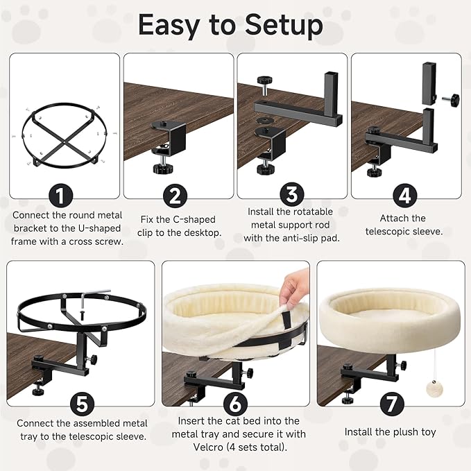 Chumajor Cat Desk Bed - Image 6