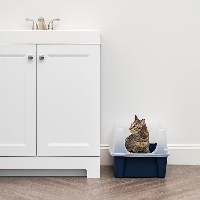IRIS USA Cat Litter Box Large Open Top - Image 4