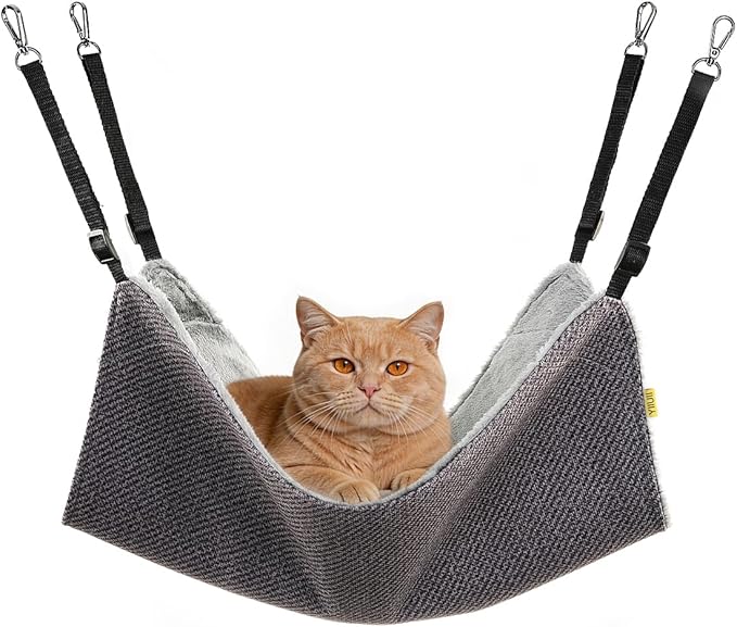 Cat Hammock for Cage Crate, Adjustable Soft Large Pet Bed- Holds 30lb for by Unknown