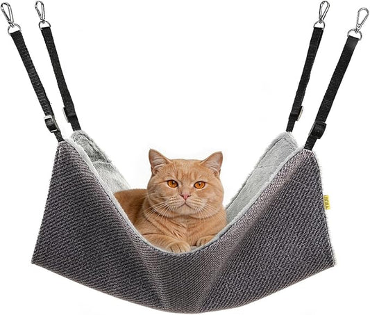 Cat Hammock for Cage Crate, Adjustable Soft Large Pet Bed- Holds 30lb for by Unknown