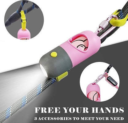 Dog Poop Bags Holder with LED Flashlight|Pet Waste Bags Dispenser - Image 2