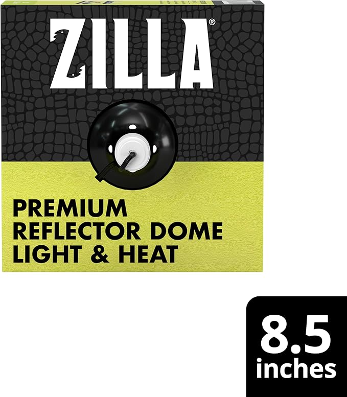 Zilla Pet Reptile Premium Heat Lamp Reflector Dome Fixture, 8.5 Inches - Image 10