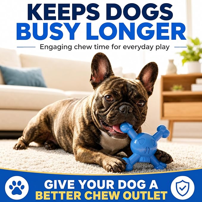 Dog Chew Toy for Small & Medium Dogs – Durable Nylon Dog Toy for Aggressive - Image 7