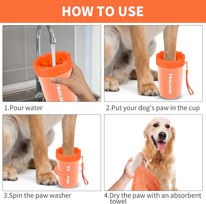 Professional 7 in 1 Dog Paw Cleaner - Image 4