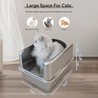 Stainless Steel Litter Box - Image 3