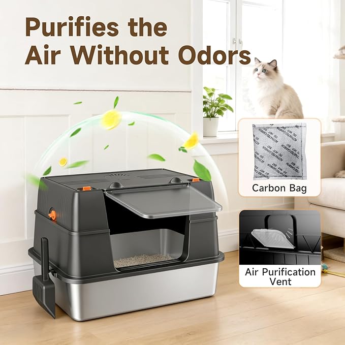 Stainless Steel Litter Box - Image 4