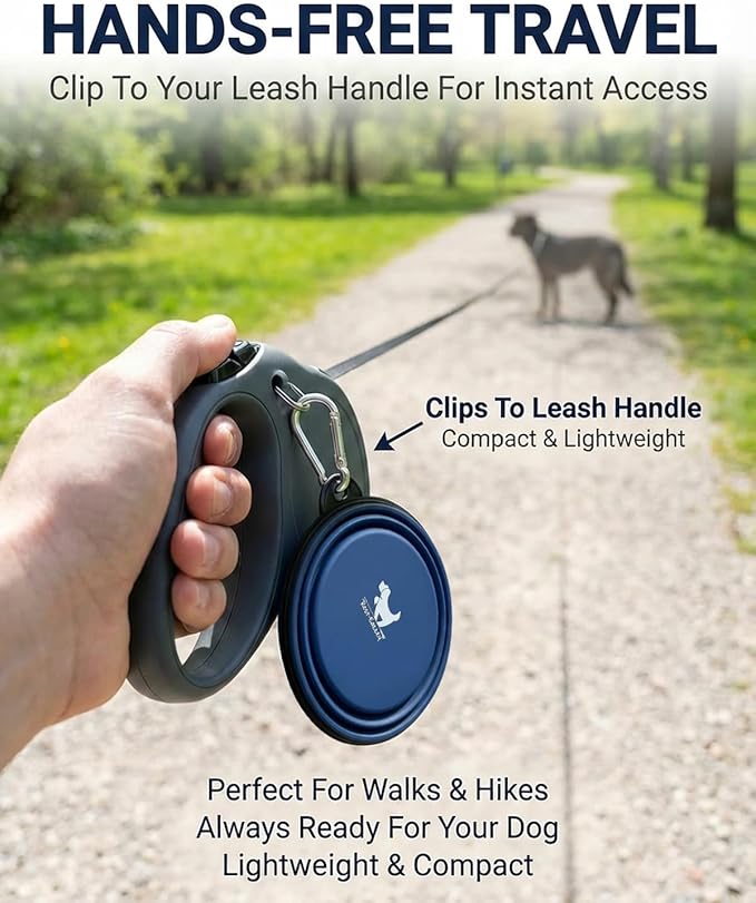 Collapsible Dog Bowls for Travel, BPA Free) - Image 7