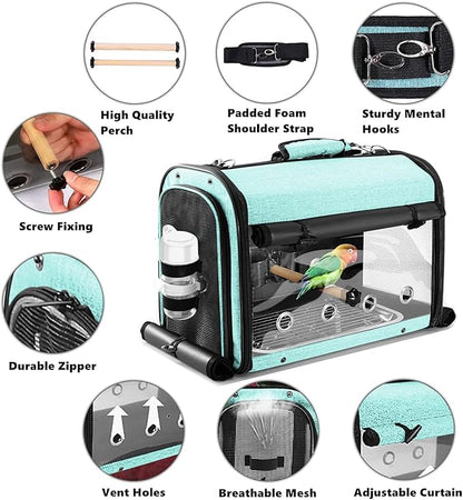 Bird Carrier Bag Bird Travel Cage - Image 2