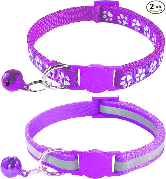 2 Pack Breakaway Cat Collars by Unknown