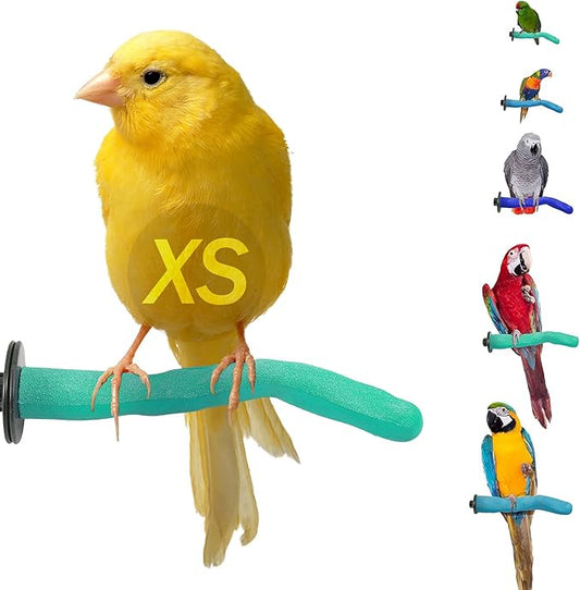 Sweet Feet & Beak Safety Pumice Bird Perch, X-Small 1/2" X 6", Lightweight by SweetFeetBeak