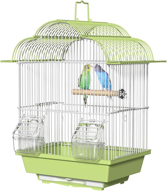 16-inch Small Bird Cage for Home or Travel by BAGHPBM