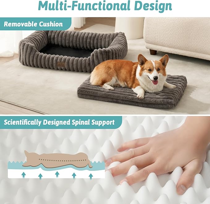 COZY KISS Orthopedic Pet Bed for Small Dogs & Cats - Image 4
