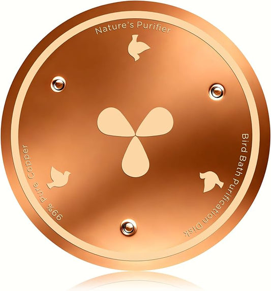 Joyfulmap Copper Bird Bath Purification Disk, 99.99% Pure Copper Cleaning by Unknown