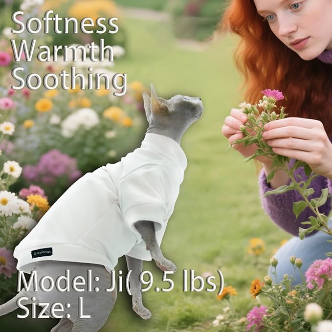 Fleece Sphynx Cat Sweater - Image 2
