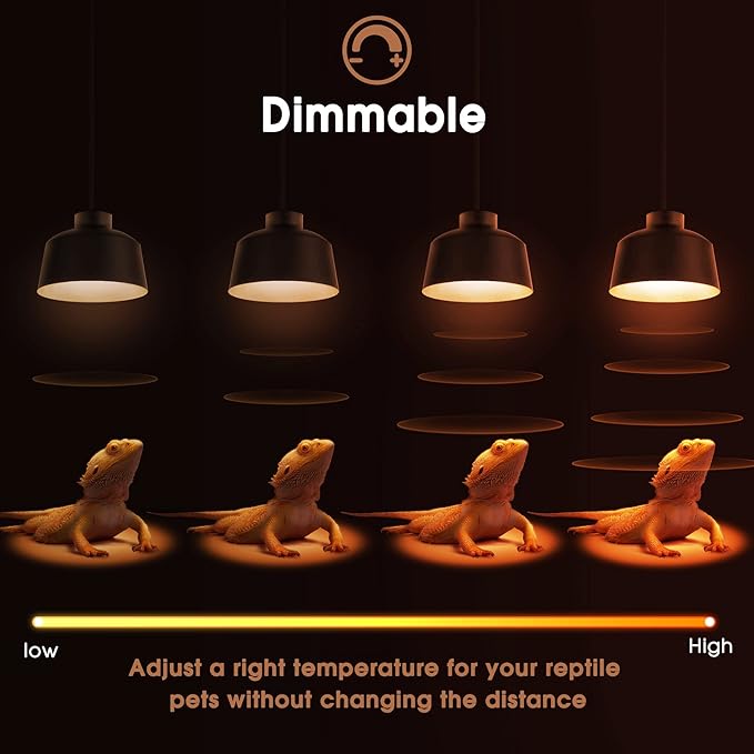 Briignite G9 Heat Lamp Bulbs for Reptile, Mini Reptile Light, Dimmable G9 Mini - Image 4
