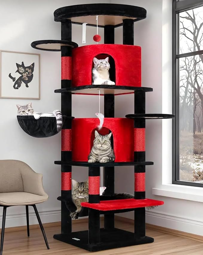 Globlazer Gothic Corner Cat Tree Tower by Globlazer