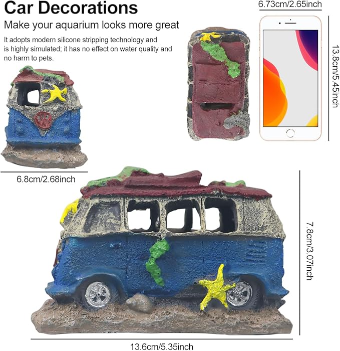 Virekm Aquarium Decor, Aquarium Decorations - Image 3