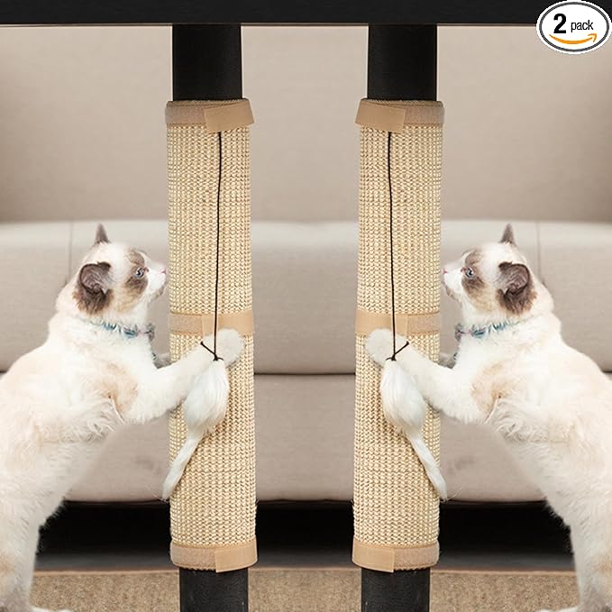 JanYoo 2 Pieces Cat Scratcher Mat by JanYoo