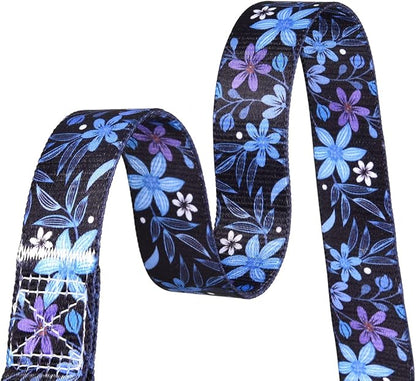 Mihqy Dog Collar with Bohemia Floral Tribal Geometric Patterns - Image 5
