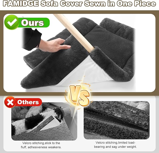 FAMIDGE Elevated Cat Couch Bed for Indoor Cats - Image 5