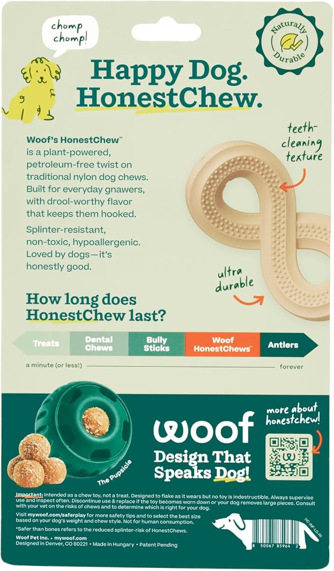 WOOF HonestChew Dog Toy Infinity - Image 2