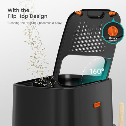 WoofiGo Enclosed Stainless Steel Cat Litter Box - Image 6