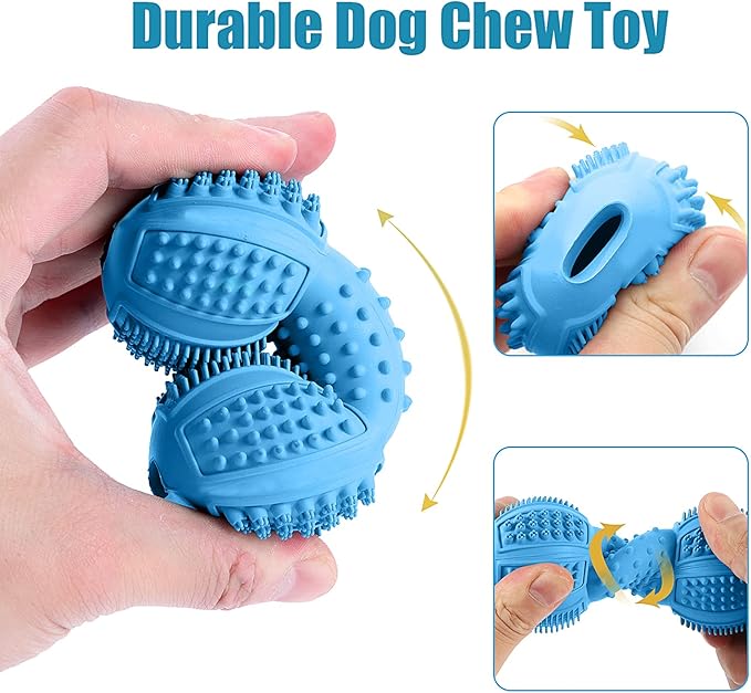 Dog Chew Toys 4 Pack, Dog Toys for Aggressive Chewers Small Medium Large Breed - Image 4