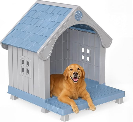 DRATO Dog House Resin Dog Kennel by DRATOprovidesawarmandcozy