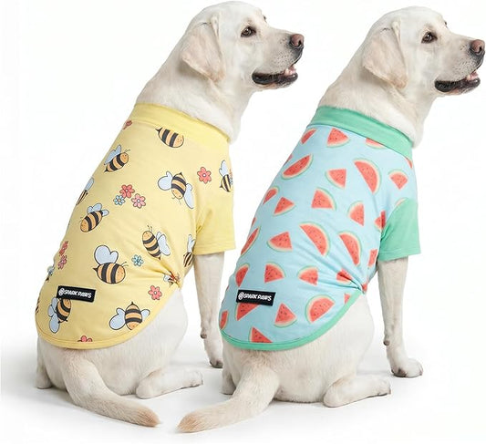 Spark Paws Sunblock Dog T-Shirt, SPF30 Protection, Lightweight Breathable Quick by SparkPaws