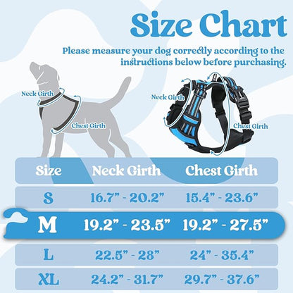 rabbitgoo Dog Harness Medium Sized, No Pull Easy On & Off - Image 2