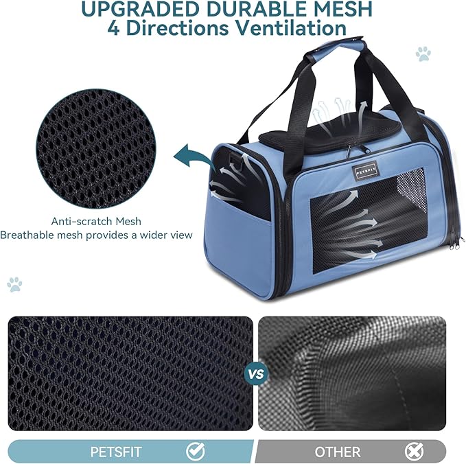 PETSFIT Dog Carrier for Small Dogs, Small Dogs Carrier Bag, Soft-Sided Pet - Image 9