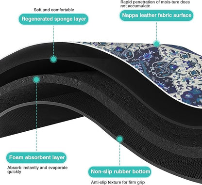 Pet Feeding Mat for Floors Waterproof Dog Mat for Food and Water Absorbent - Image 8