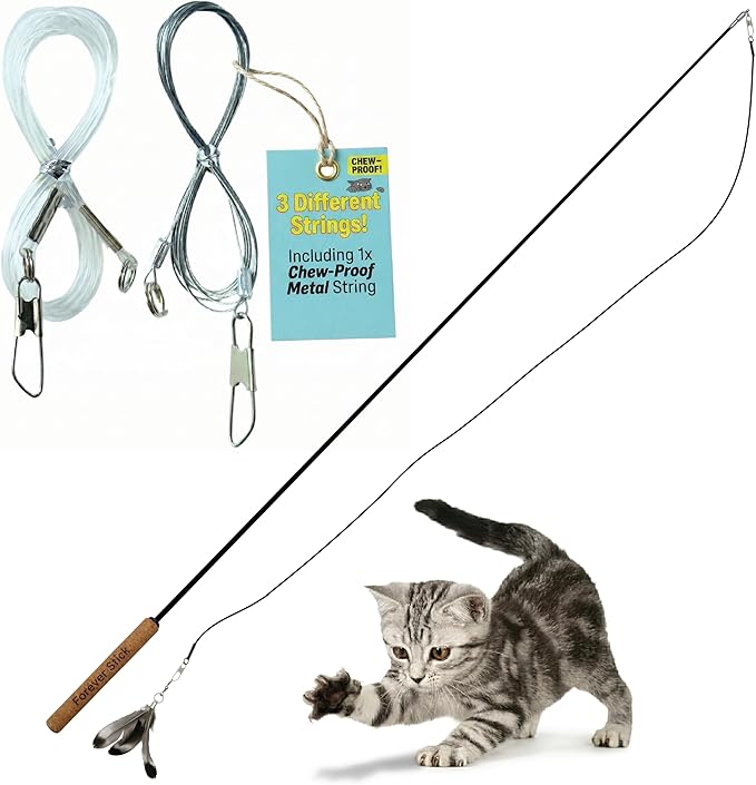 Forever Stick and 3 Strings including Chew Proof Metal Wire by Repounce