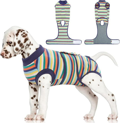 FUAMEY Recovery Suit for Dogs After Surgery, Soft Breathable Dog Bodysuit by FUAMEY