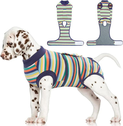 FUAMEY Recovery Suit for Dogs After Surgery, Soft Breathable Dog Bodysuit by FUAMEY